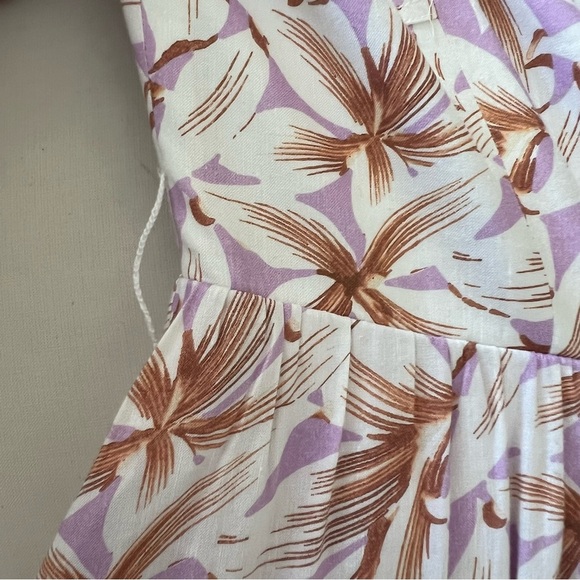 Jonathan Simkhai Ella Dress in Lilac Print - Picture 8 of 16
